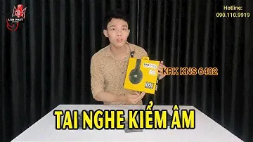 LPS 🎧 Giới Thiệu Tai Nghe Kiểm Âm KRK KNS 6402 Cao Cấp Chính Hãng - Lâm Phát Studio 0901109919