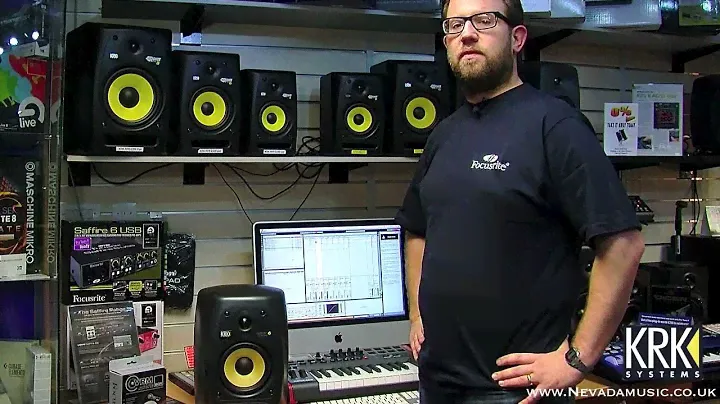 KRK Rokit Active Studio Monitors Review @ PMTVUK