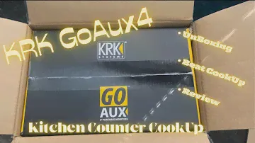 KRK GoAux 4 - MPC Kitchen Counter CookUp #krkmusic #mpc