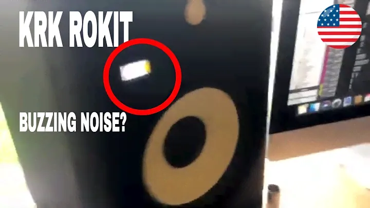✅  KRK Rokit Studio Monitor Buzzing Noise 🔴
