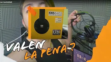 AUDÍFONOS para HOME ESTUDIO KRK KNS 6402 / UNBOXING Y REVIEW