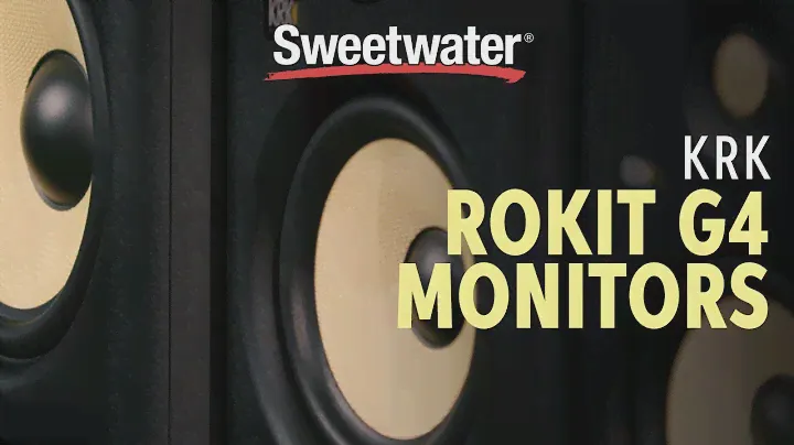 KRK ROKIT G4 Active Studio Monitors Overview