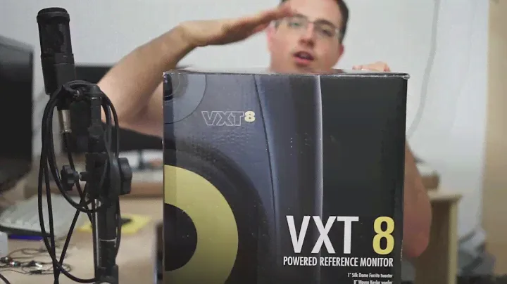 Unboxing KRK VXT8 - Monitor de referência para Studio