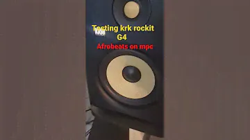 #KRK Rokit 7,G4/Afrobeats on mpc