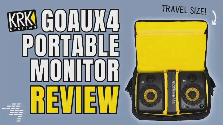 KRK GoAux4 Monitors - Good Choice For DJ Practising On The Go?