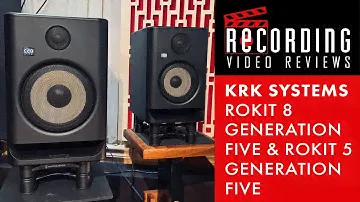RECORDING Video Review: KRK Systems ROKIT 5 and ROKIT 8 Generation Five