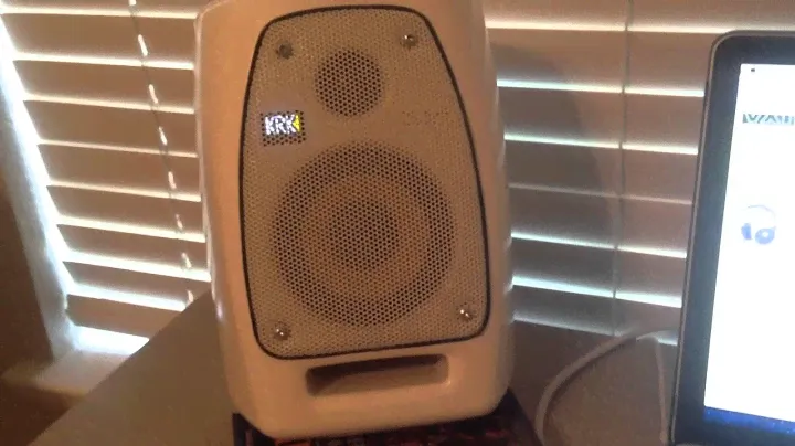 KRK VXT4 Monitors Sound Test