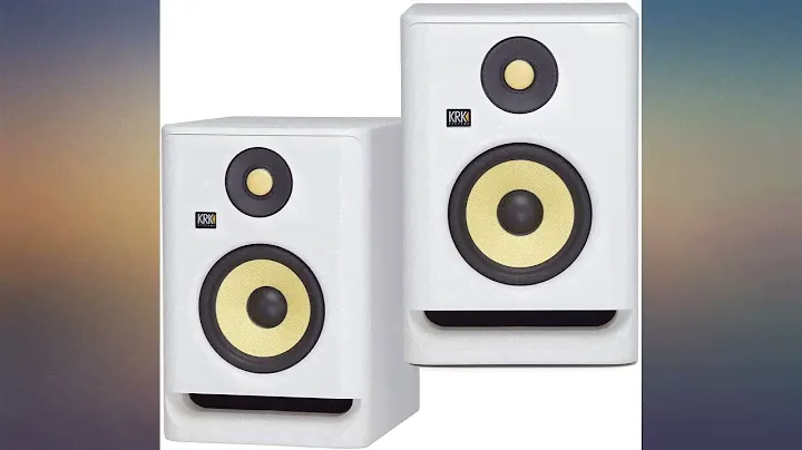 (2) KRK ROKIT RP7 G4 7" Bi-Amped Studio Monitor DSP Speakers White Noise Edition review