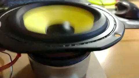 KRK Rokit RP 5 G2 Woofer excursion test
