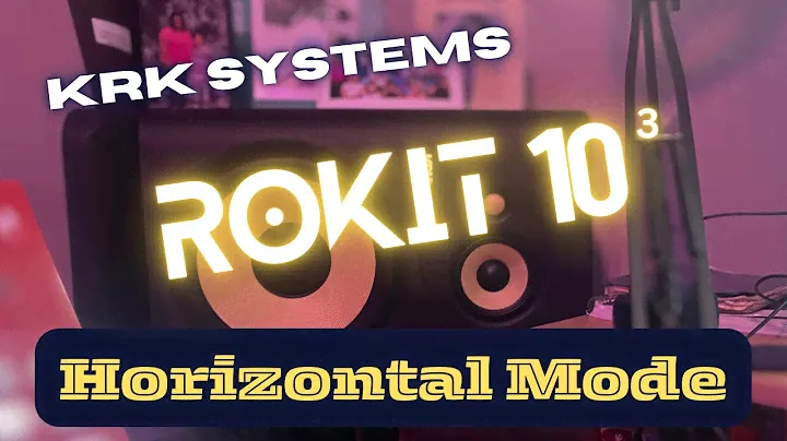 KRK Rokit 10-3 G4: Horizontal Mode @KRKSYSTEMS #krk