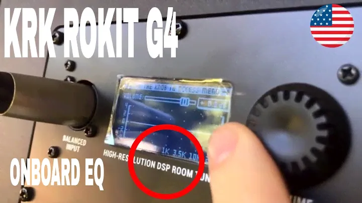 ✅  KRK Rokit DSP Driven Onboard EQ 🔴