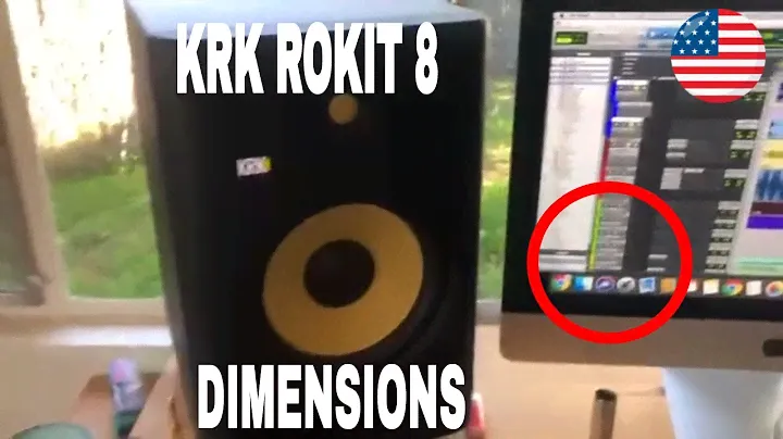 ✅  KRK Rokit G4 8 Dimensions 🔴