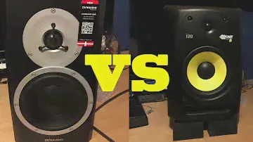 Обзор и сравнение студийных мониторов KRK Rokit 8 и Dynaudio BM5 Mk3