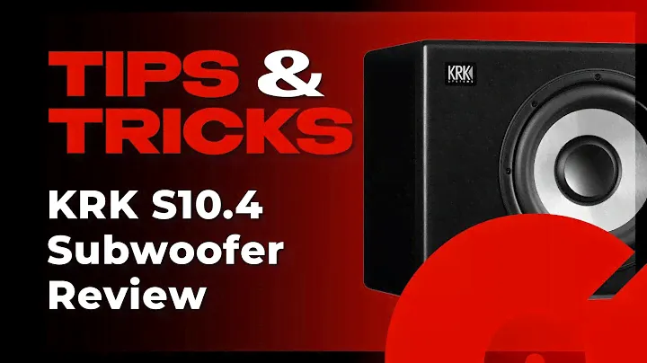 Обзор сабвуфера KRK S10.4 | Секреты и уловки
