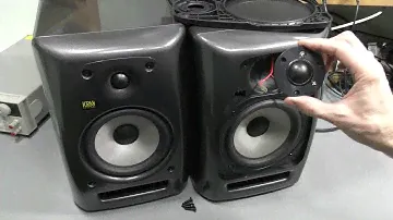 #105 - KRK Rokit 6 studio monitor speakers repair