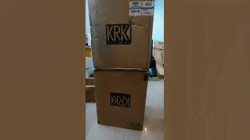 Krk Rokit 7 G4 7" Active Studio Monitors Pair | Box Packing Review By Mux Sound