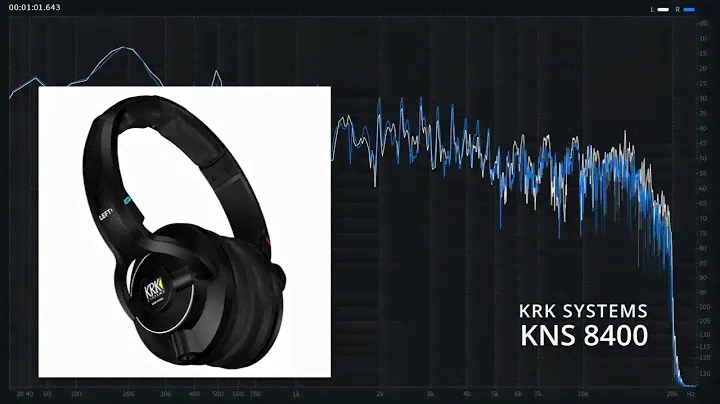 KRK SYSTEMS KNS 8400 ヘッドフォン出力音