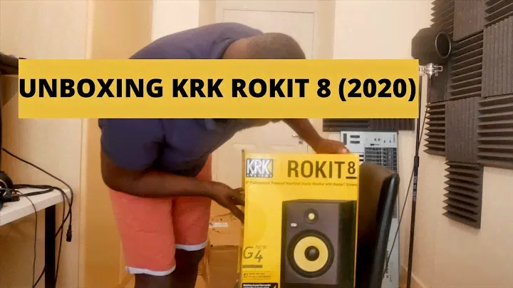 UNBOXING KRK RP8 G4 - STUDIO MONITOR - 2020