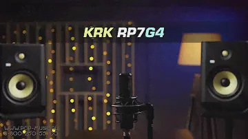 Студийные мониторы KRK Rokit G4  KRK RP5G4, KRK RP7G4