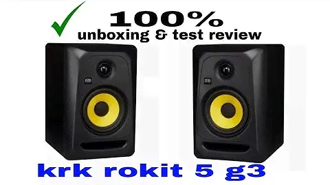 #DEEPMUSIC #KRK#ROKIT5#G3 by ( krk rokit classic 5 g3 )