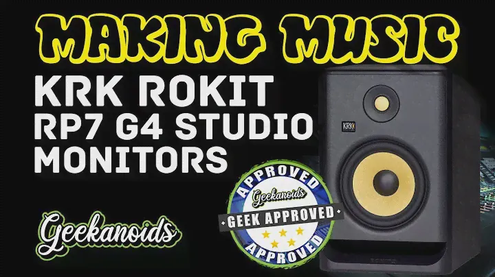 Обзор студийных мониторов KRK ROKIT 7 G4