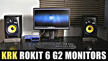 Обзор активных мониторов KRK Rokit RP6 G2 и аудиотест