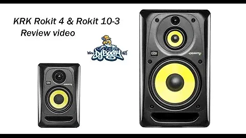 KRK Rokit 4 & Rokit 10-3 G3 Powered Monitor Speaker Review