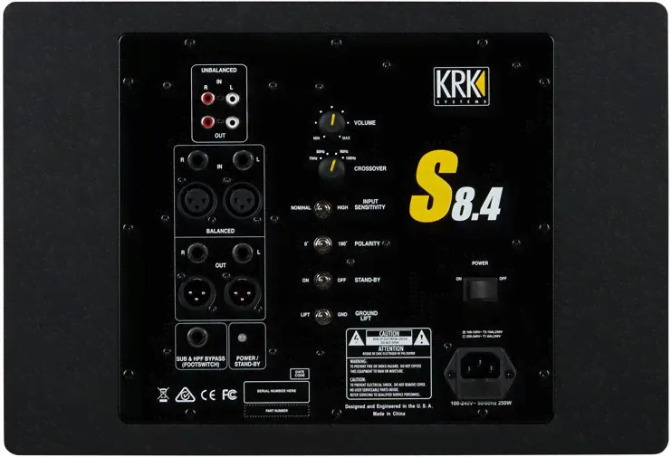 Студийный сабвуфер KRK S8.4-0