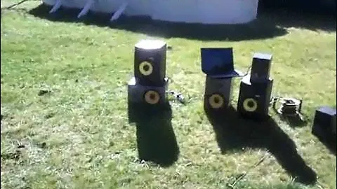 KRK Rokit 8 Outdoor test