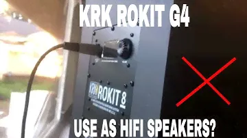 ✅  Can You Use KRK Rokits As HiFi Speakers? 🔴